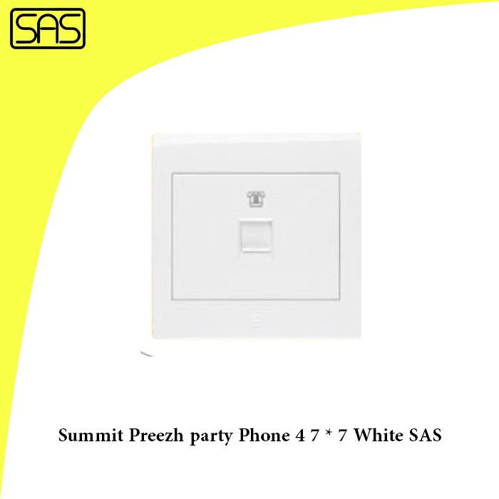 Summit Preezh party Phone 4 7 * 7 White SAS