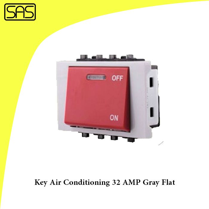 Key Air Conditioning 32 AMP Gray Flat