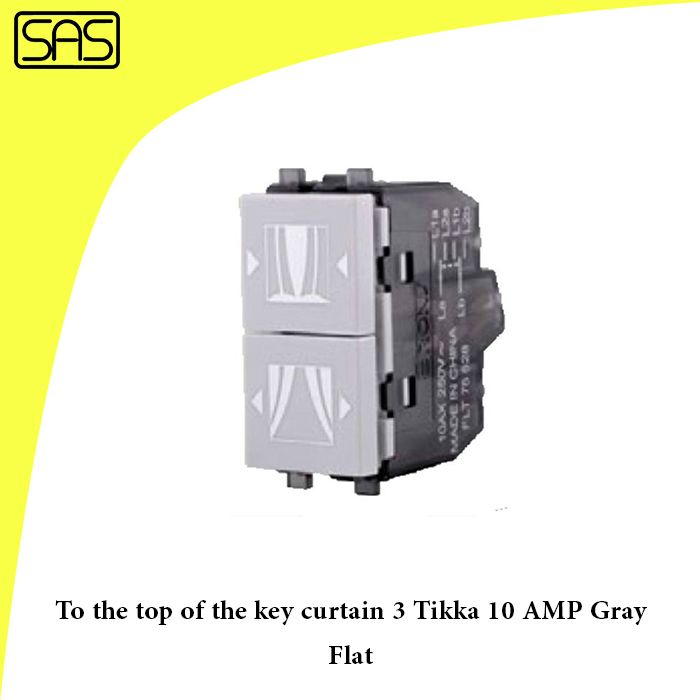 To the top of the key curtain 3 Tikka 10 AMP Gray Flat