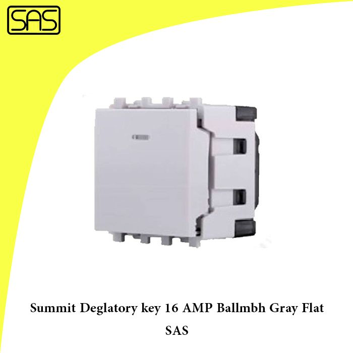 Summit Deglatory key 16 AMP Ballmbh Gray Flat SAS