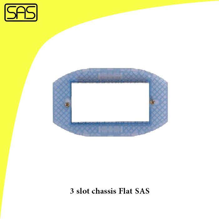 3 slot chassis Flat SAS