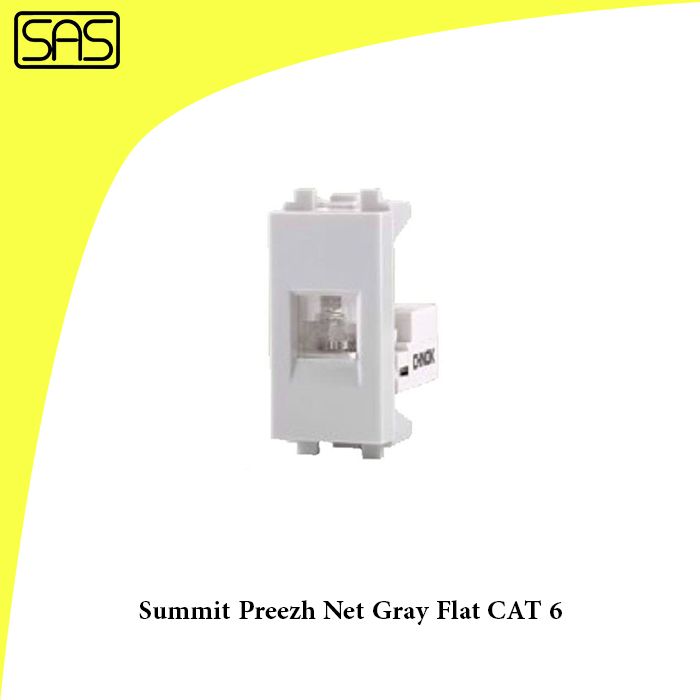 Summit Preezh Net Gray Flat CAT 6