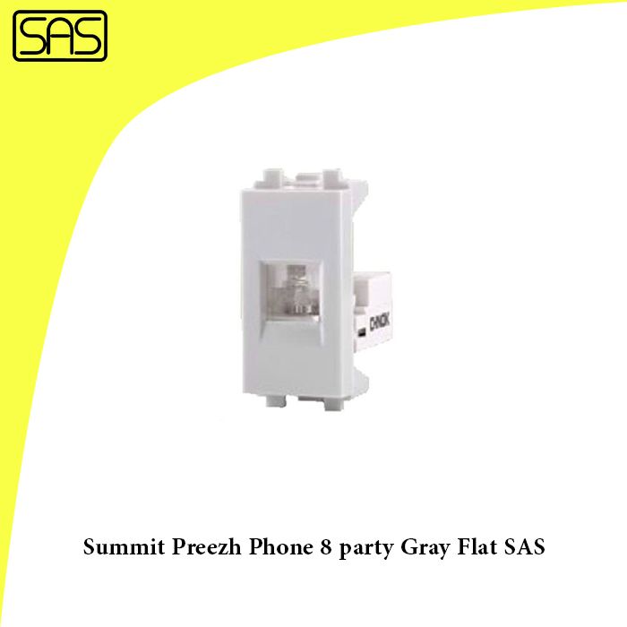 Summit Preezh Phone 8 party Gray Flat SAS