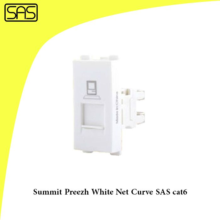 Summit Preezh White Net Curve SAS cat6