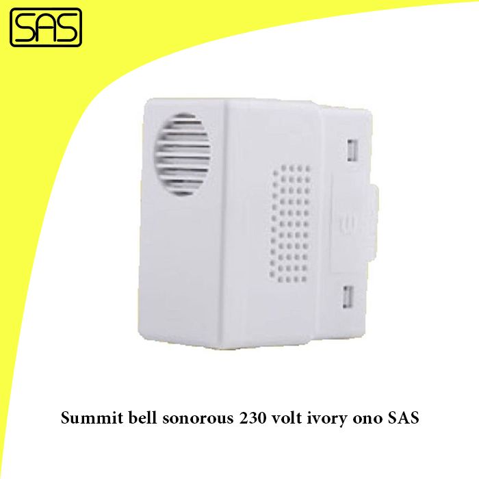 Summit bell sonorous 230 volt ivory ono SAS