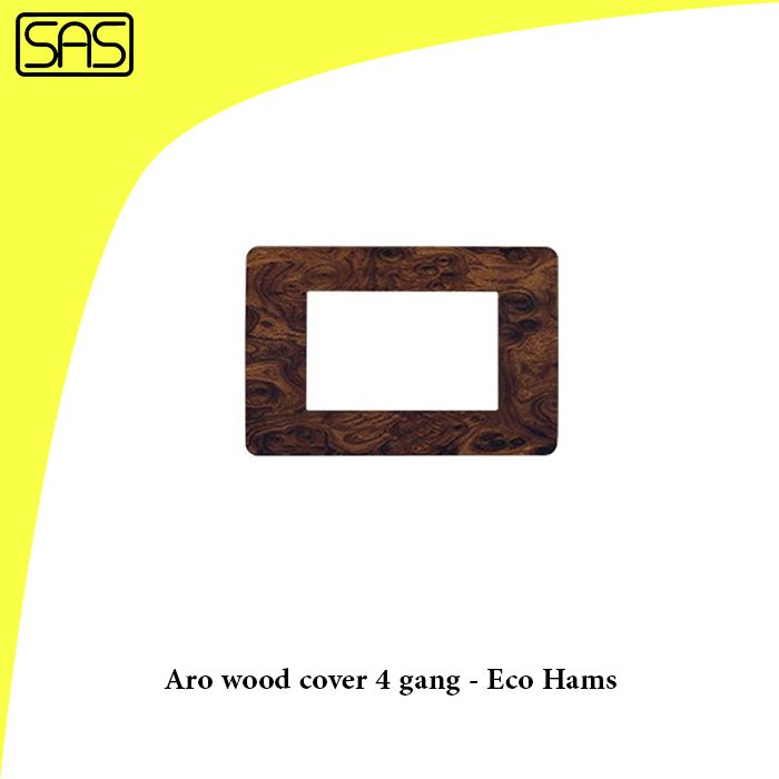 Aro wood cover 4 gang - Eco Hams