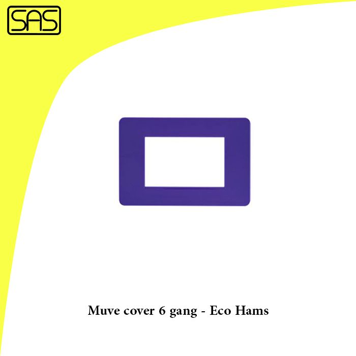 Muve cover 6 gang - Eco Hams