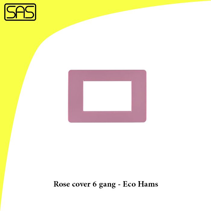 Rose cover 6 gang - Eco Hams
