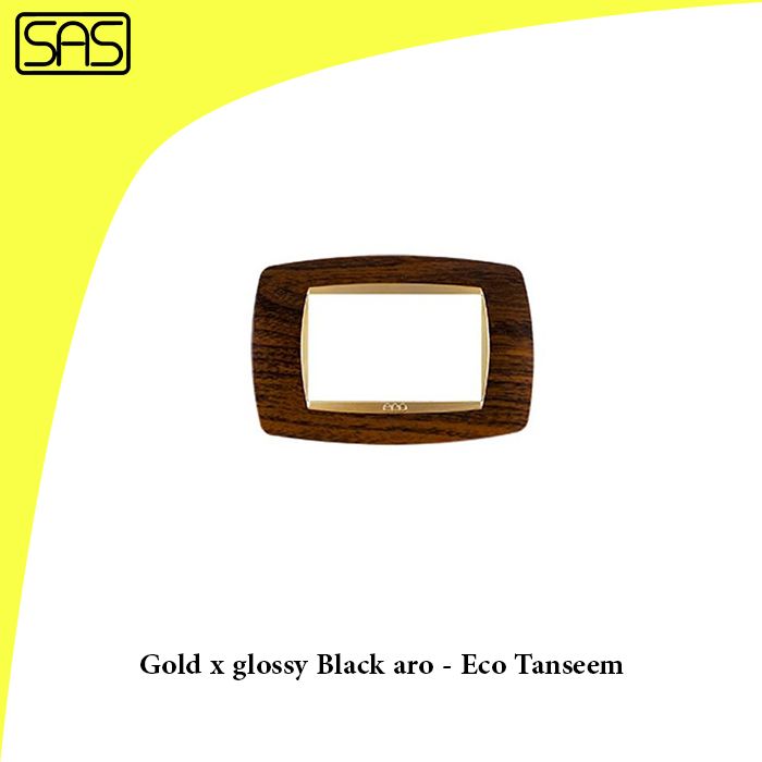 Gold x glossy Black aro - Eco Tanseem