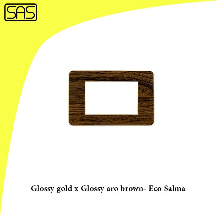 Glossy gold x Glossy aro brown- Eco Salma