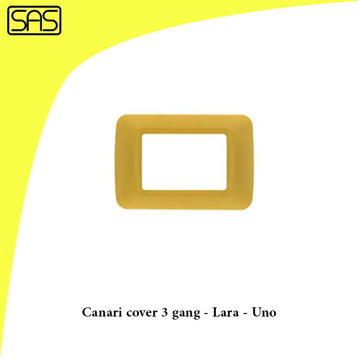 Canari cover 3 gang - Lara - Uno