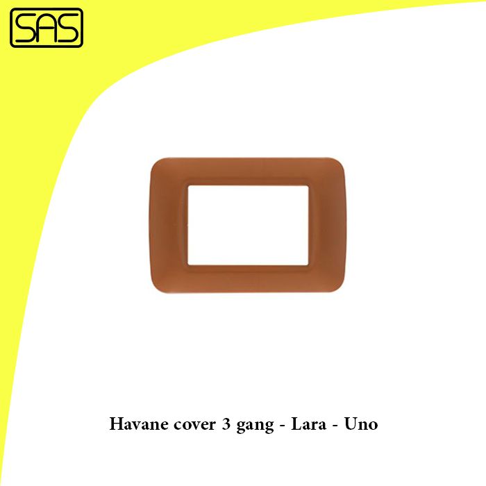 Havane cover 3 gang - Lara - Uno