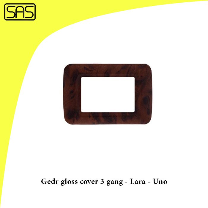 Gedr gloss cover 3 gang - Lara - Uno