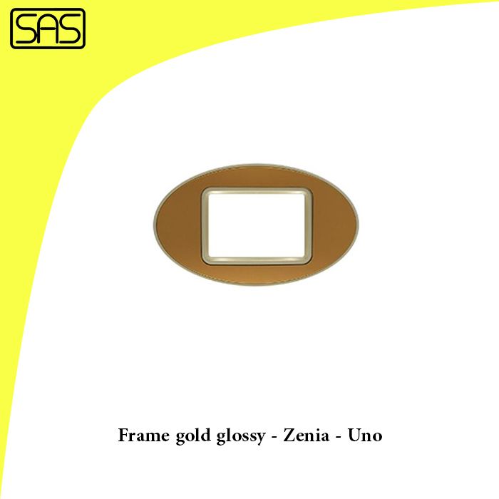Frame gold glossy - Zenia - Uno
