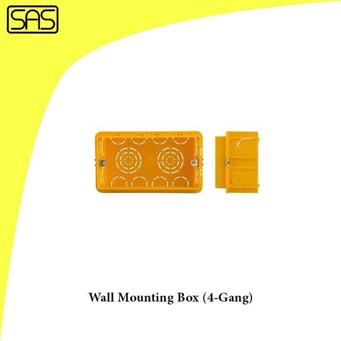Wall Mounting Box (4-Gang)