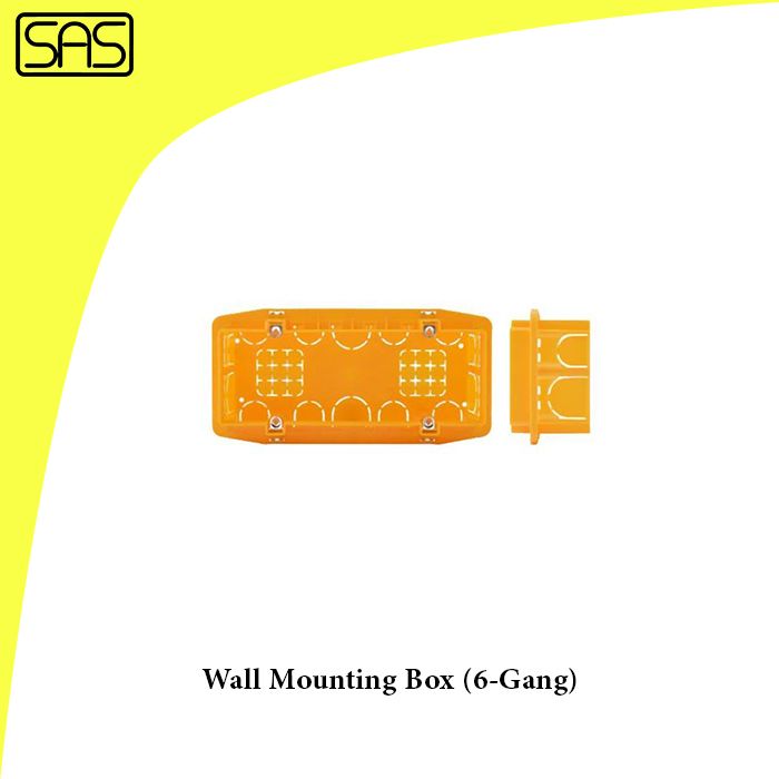 Wall Mounting Box (6-Gang)