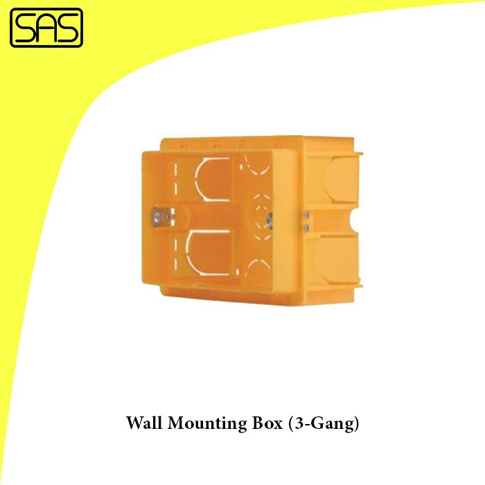 Wall Mounting Box (3-Gang)