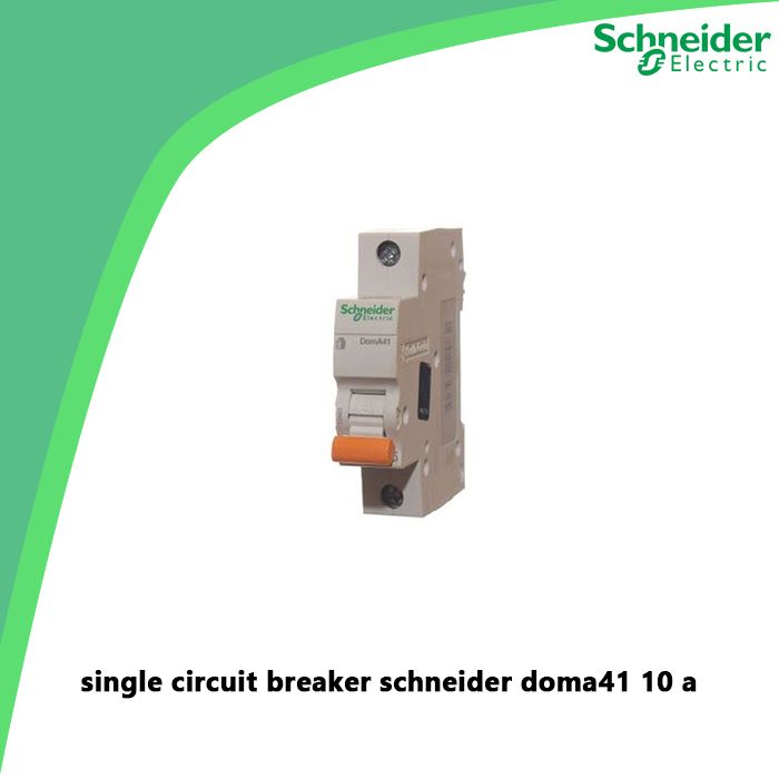 single circuit breaker schneider doma41 10 a