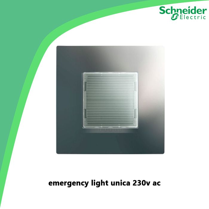 emergency light unica 230v ac