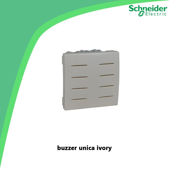 buzzer unica ivory
