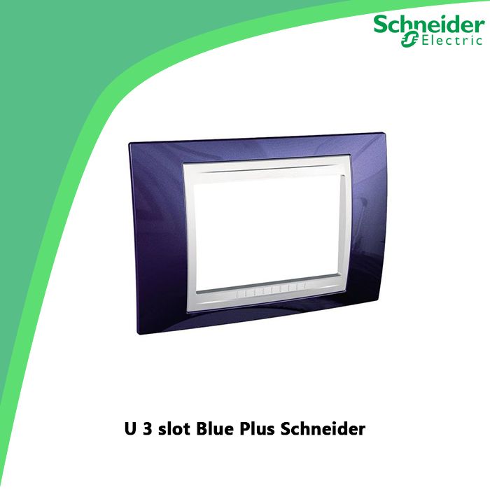 U 3 slot Blue Plus Schneider