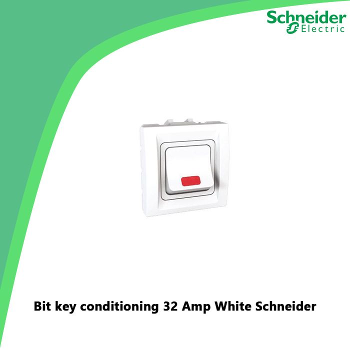 Bit key conditioning 32 Amp White Schneider