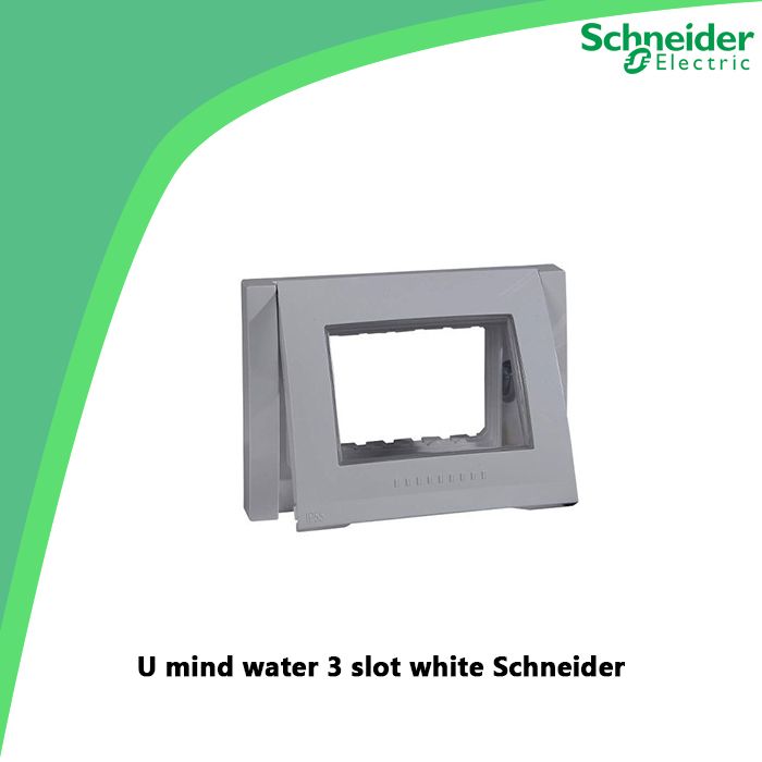 U mind water 3 slot white Schneider