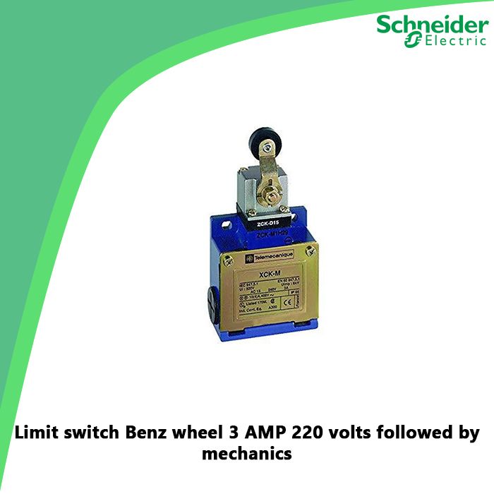 Limit switch Benz wheel 3 AMP 220 volts followed by mechanics