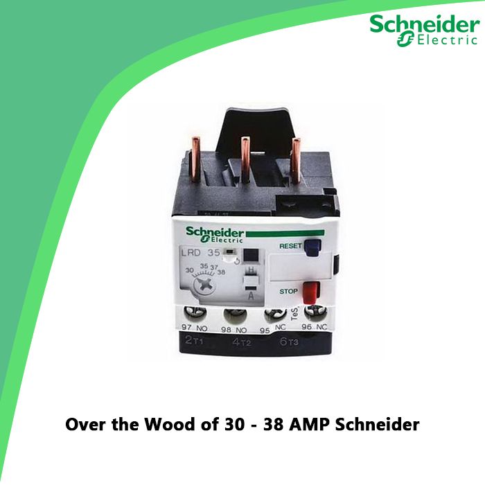 Over the Wood of 30 - 38 AMP Schneider