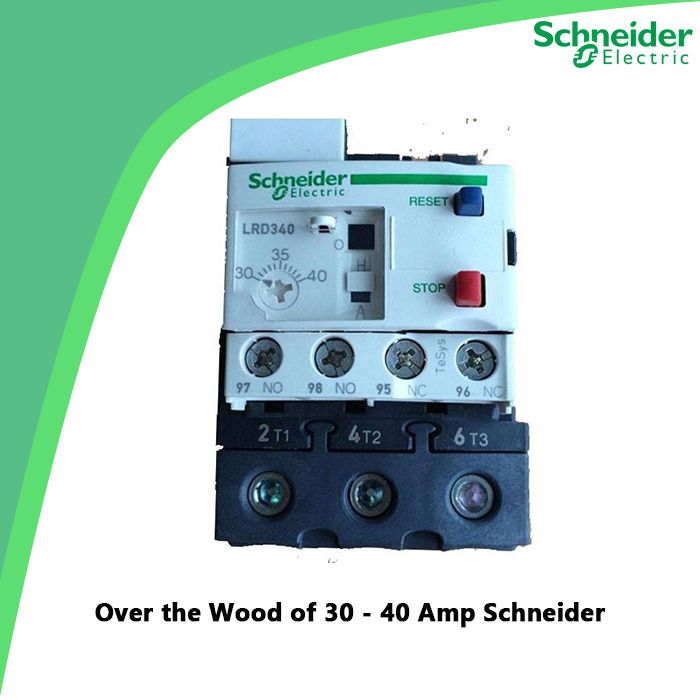 Over the Wood of 30 - 40 Amp Schneider