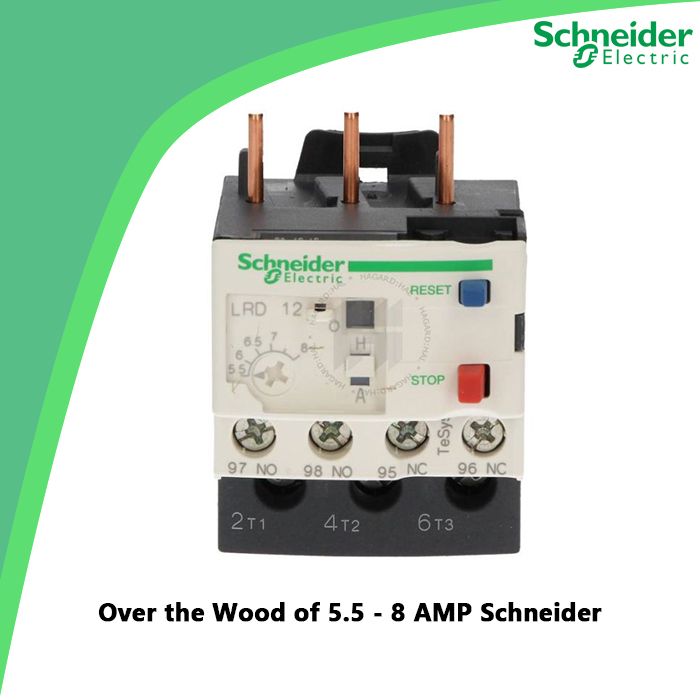 Over the Wood of 5.5 - 8 AMP Schneider