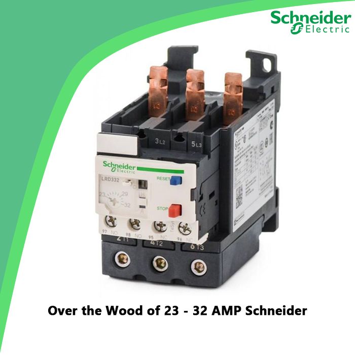 Over the Wood of 23 - 32 AMP Schneider