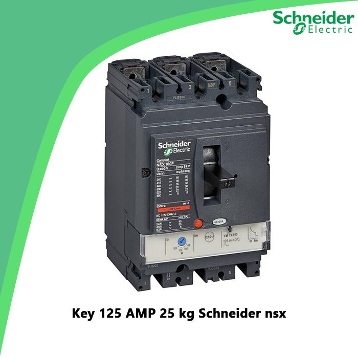 Key 125 AMP 25 kg Schneider nsx
