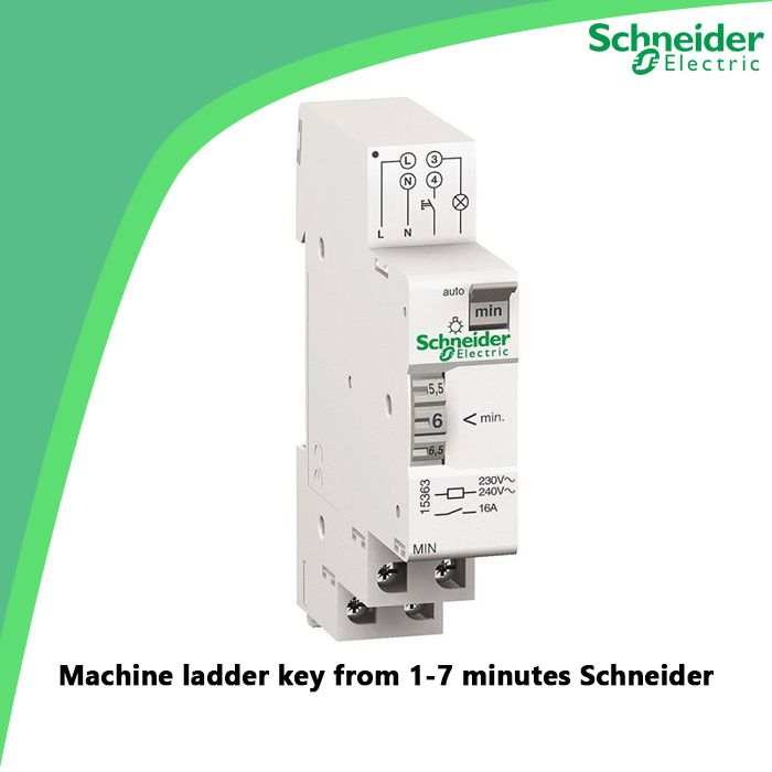 Machine ladder key from 1-7 minutes Schneider