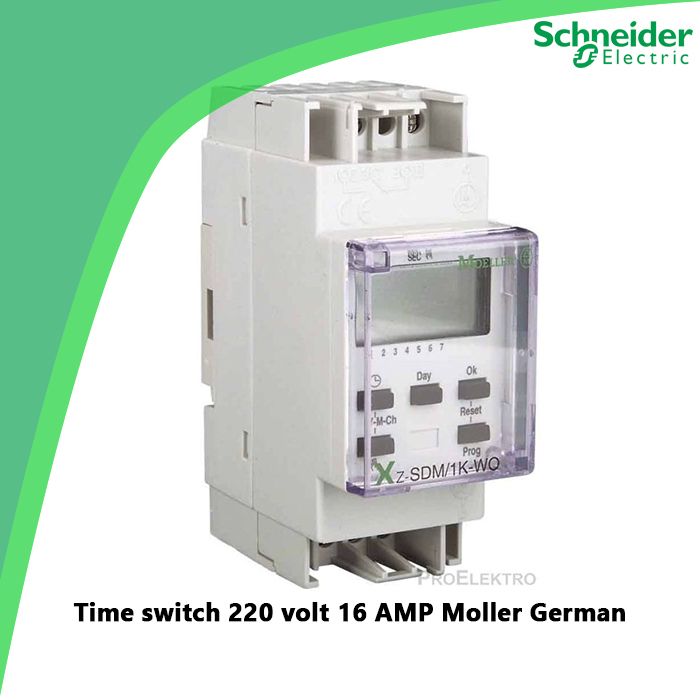 Time switch 220 volt 16 AMP Moller German