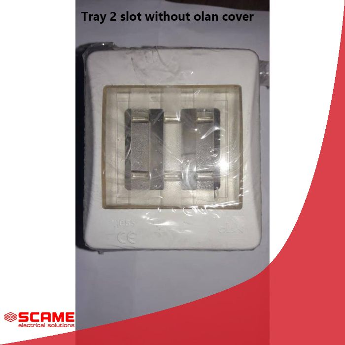 Tray 2 slot without olan cover