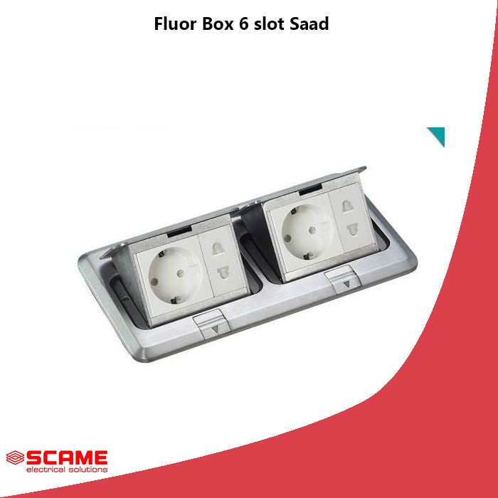 Fluor Box 6 slot Saad