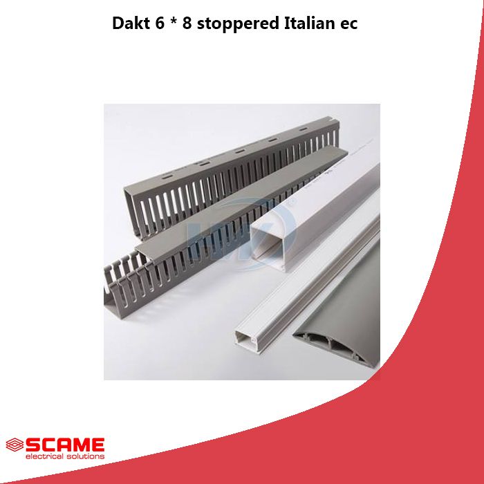 Dakt 6 * 8 stoppered Italian ec