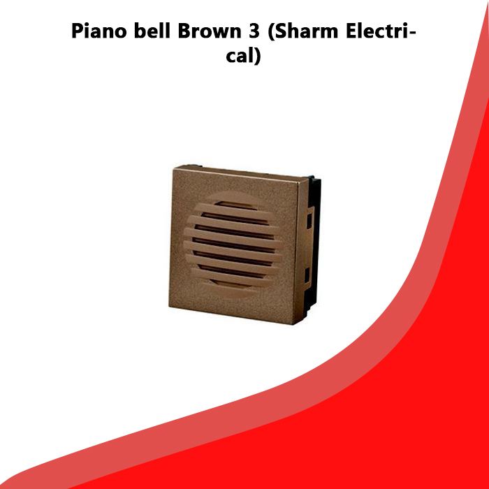 Piano bell Brown 3 (Sharm Electrical)