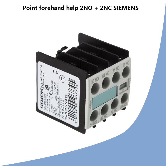 Point forehand help 2NO + 2NC SIEMENS
