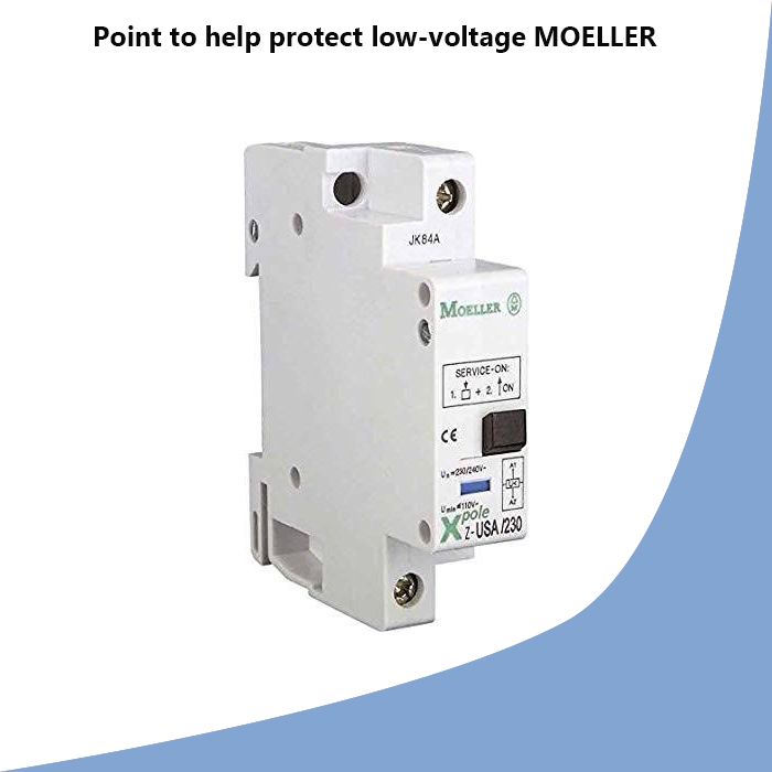 Point to help protect low-voltage MOELLER