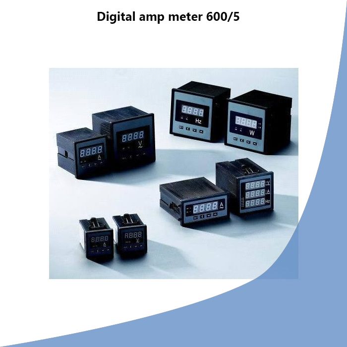 Digital amp meter 600/5