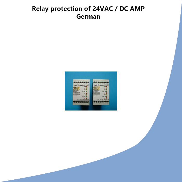 Relay protection of 24VAC / DC AMP German