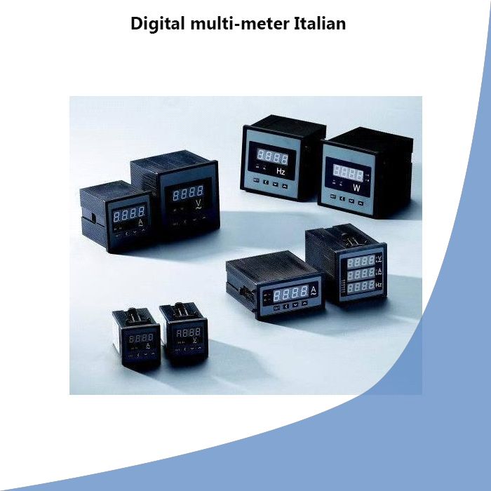 Digital multi-meter Italian