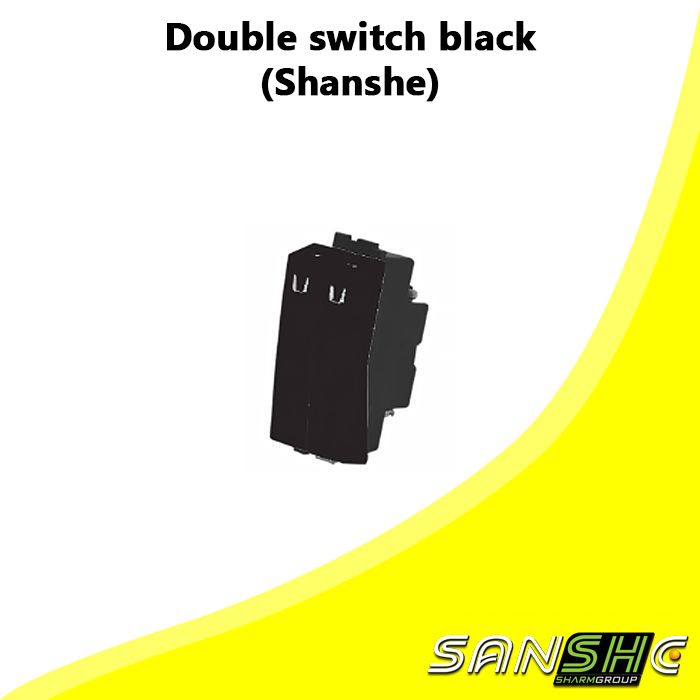 Double switch black (Shanshe)