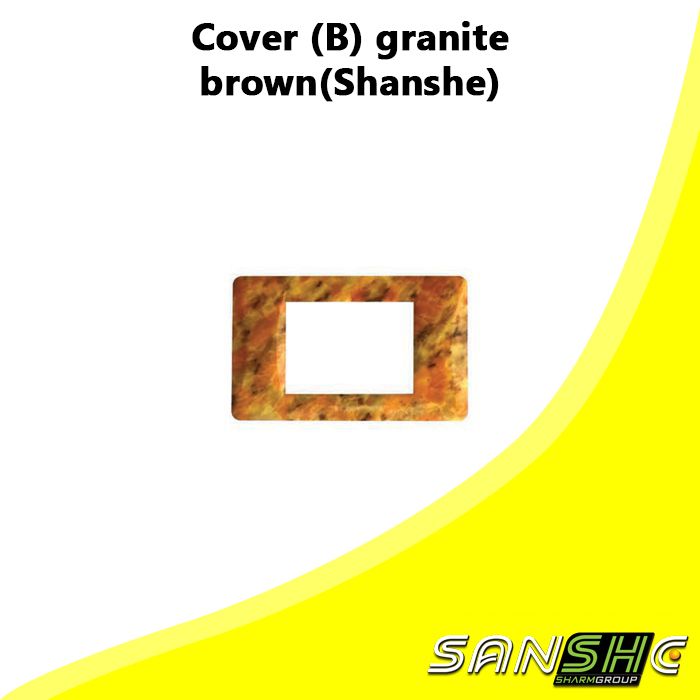Cover (B) granite brown(Shanshe)