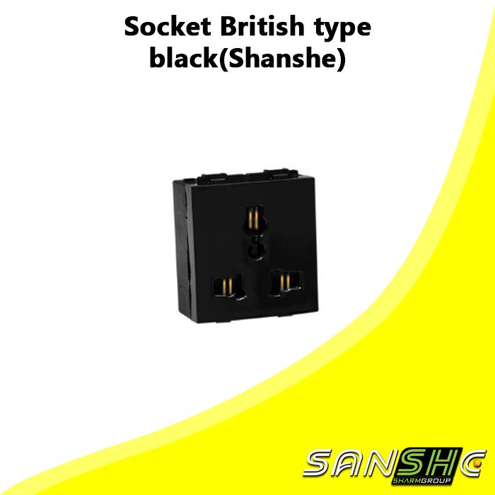 Socket British type black(Shanshe)