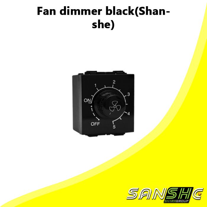 Fan dimmer black(Shanshe)