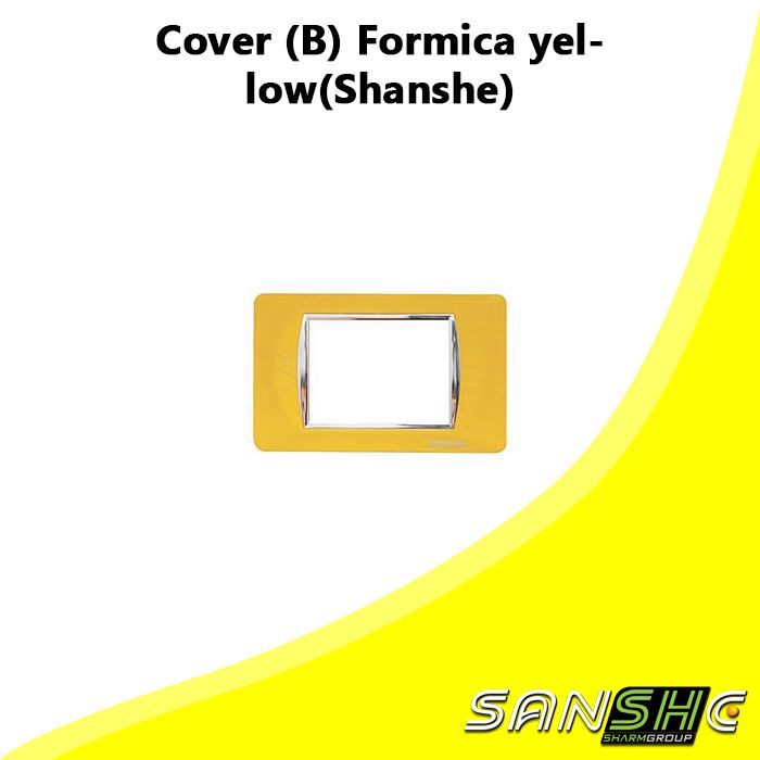 Cover (B) Formica yellow(Shanshe)