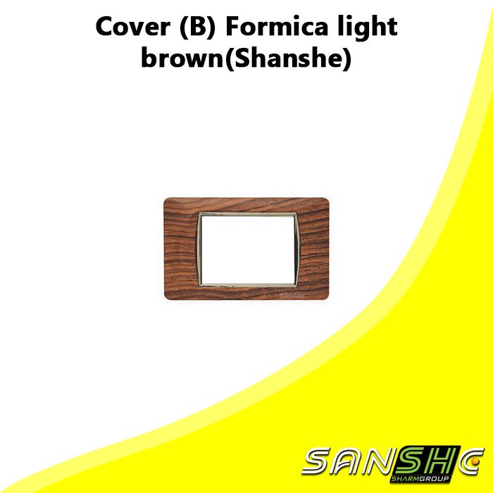 Cover (B) Formica light brown(Shanshe)